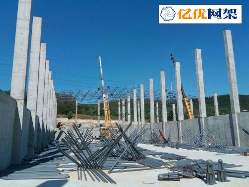 遵义料棚网架设计